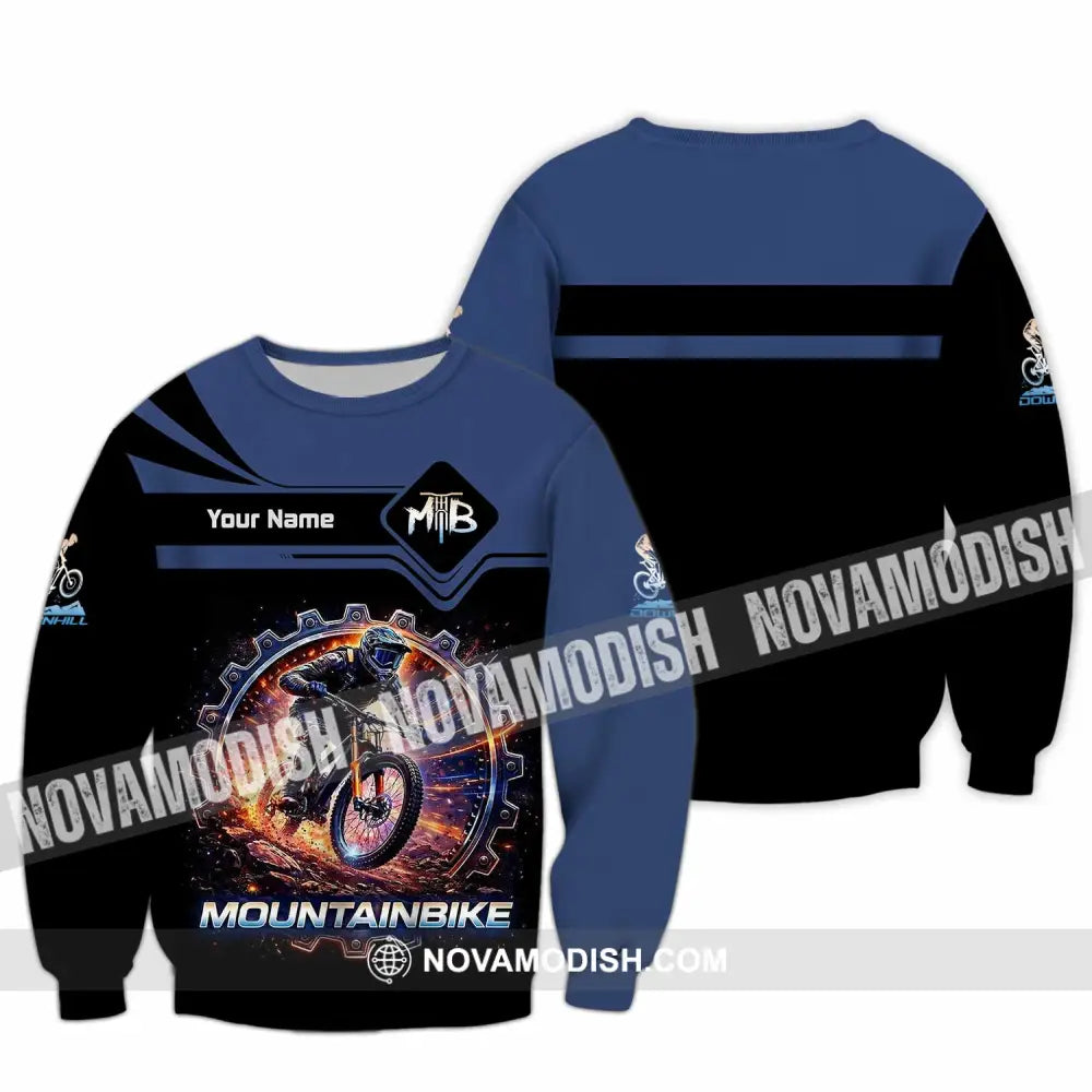 Unisex Shirt - Custom Mountain Bike Shirt - Long Sleeve / S - T-shirt