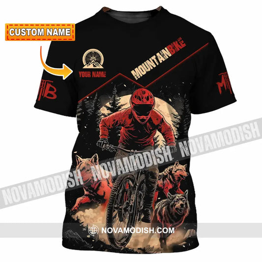 Unisex Shirt - Custom Mountain Bike Shirt T-shirt