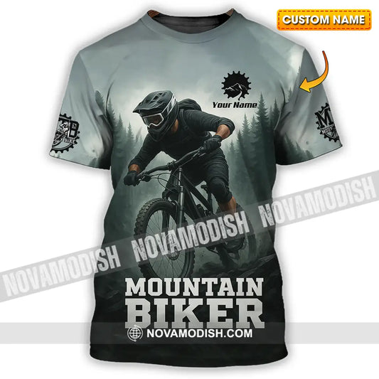Unisex Shirt - Custom Mountain Bike Shirt T-shirt