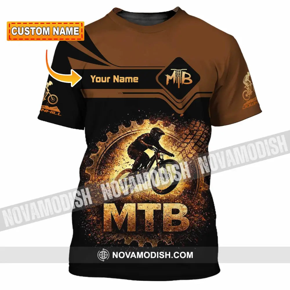 Unisex Shirt - Custom Mountain Bike Shirt - T-shirt