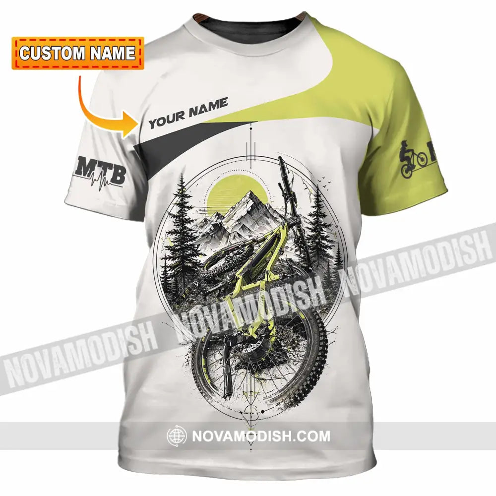 Unisex Shirt - Custom Mountain Bike Shirt - T-shirt