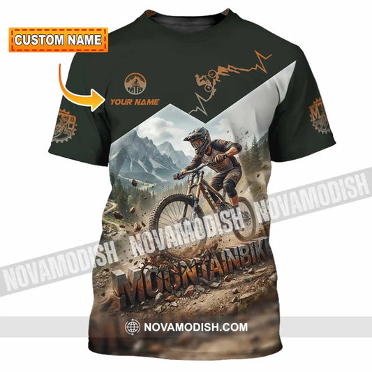 Unisex Shirt - Custom Mountain Bike Shirt - T-shirt