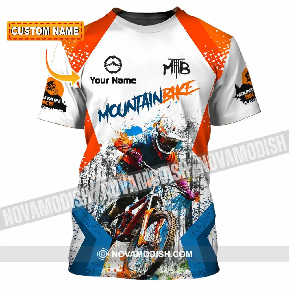Unisex Shirt - Custom Mountain Bike Shirt - T-shirt