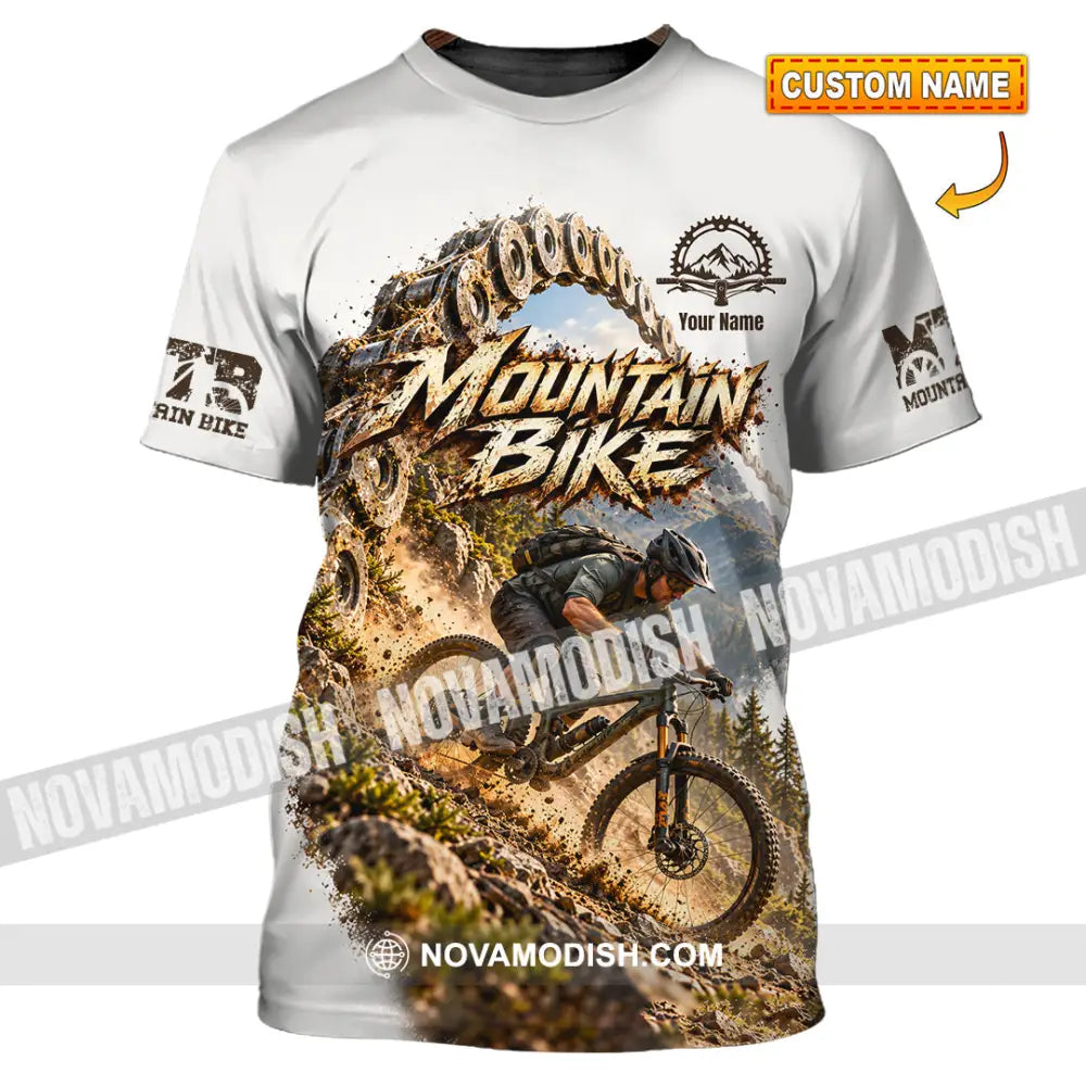 Unisex Shirt - Custom Mountain Bike Shirt - T-shirt