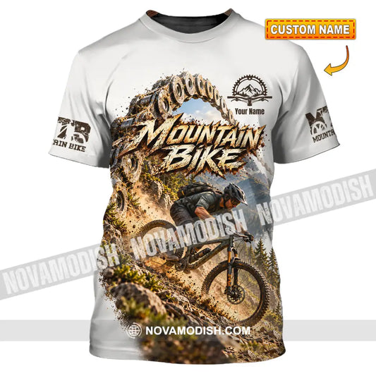 Unisex Shirt - Custom Mountain Bike Shirt - T-shirt