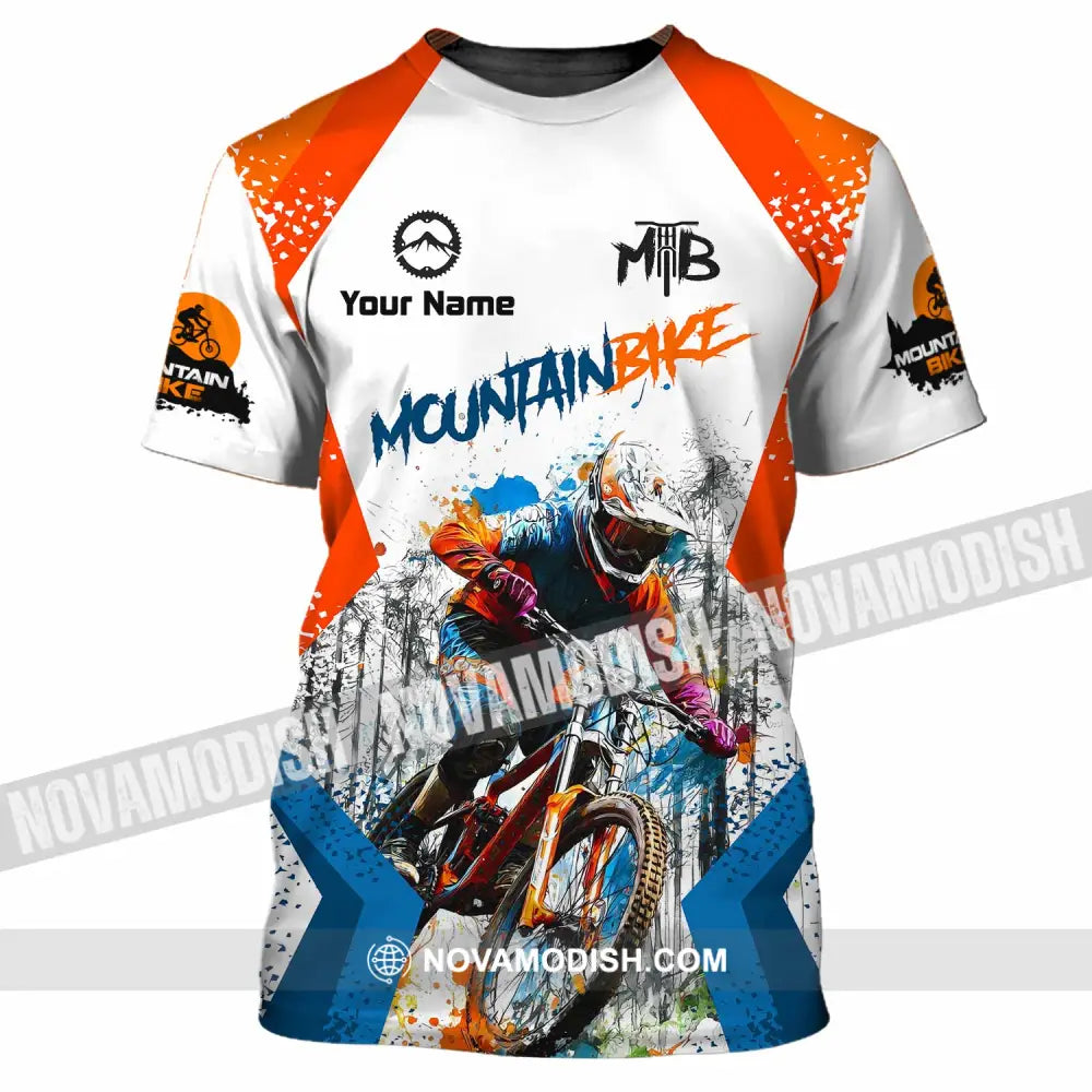 Unisex Shirt - Custom Mountain Bike Shirt - T-Shirt / S - T-shirt