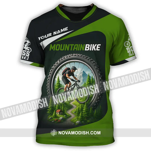Unisex Shirt - Custom Mountain Bike Shirt T-Shirt / S T-shirt