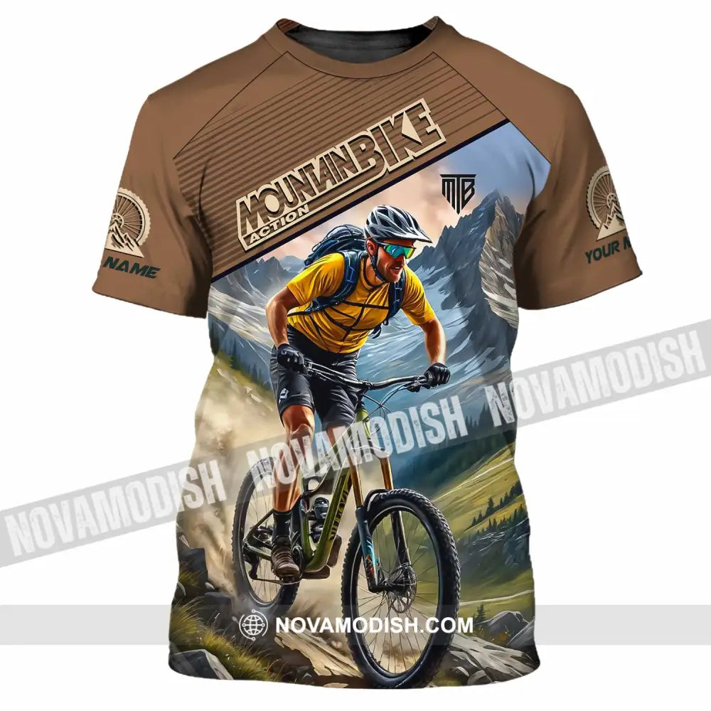 Unisex Shirt - Custom Mountain Bike Shirt T-Shirt / S T-shirt