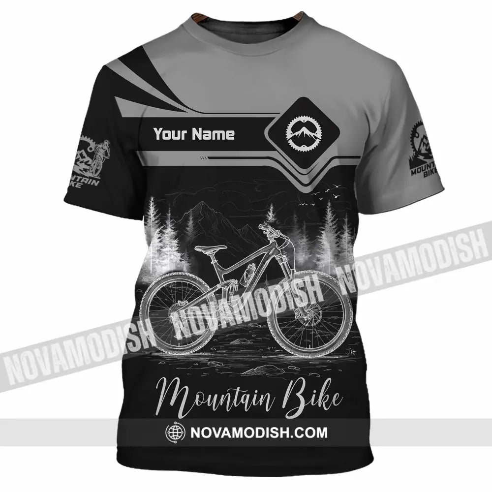 Unisex Shirt - Custom Mountain Bike Shirt - T-Shirt / S - T-shirt