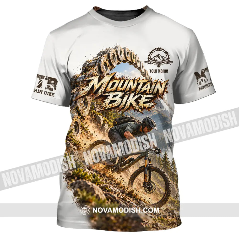 Unisex Shirt - Custom Mountain Bike Shirt - T-Shirt / S - T-shirt