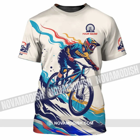 Unisex Shirt - Custom Mountain Bike Shirt T-Shirt / S T-shirt