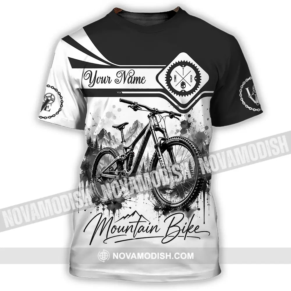 Unisex Shirt - Custom Mountain Bike Shirt - T-Shirt / S - T-shirt