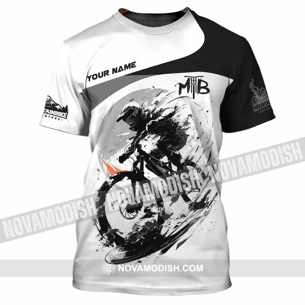 Unisex Shirt - Custom Mountain Bike Shirt T-Shirt / S T-shirt