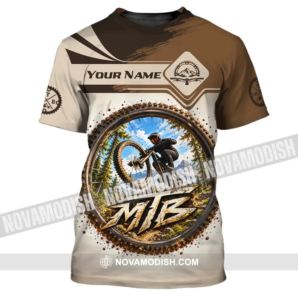 Unisex Shirt - Custom Mountain Bike Shirt - T-Shirt / S - T-shirt