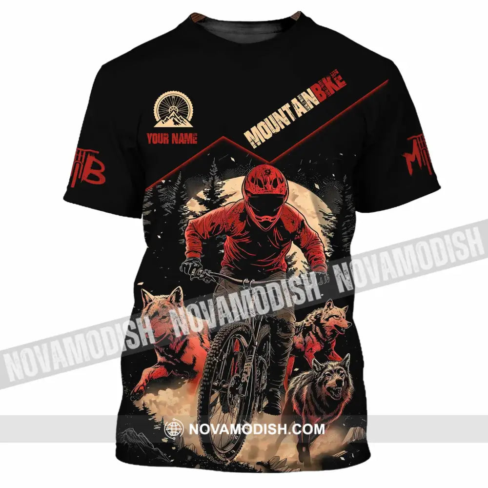 Unisex Shirt - Custom Mountain Bike Shirt T-Shirt / S T-shirt