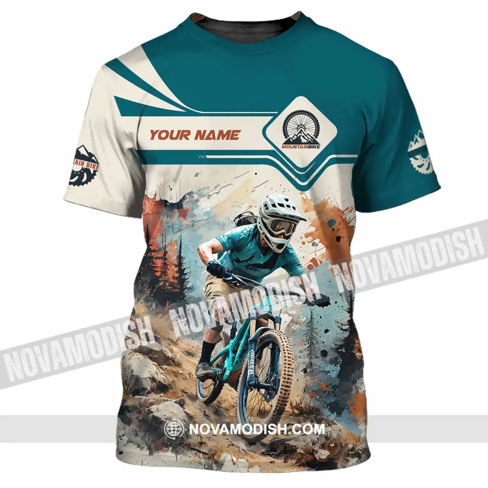 Unisex Shirt - Custom Mountain Bike Shirt T-Shirt / S T-shirt