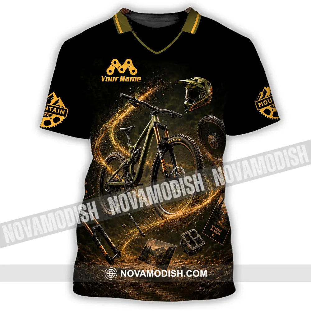 Unisex Shirt - Custom Mountain Bike Shirt - T-Shirt / S - T-shirt