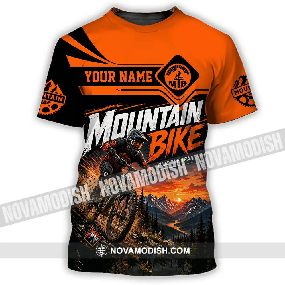 Unisex Shirt - Custom Mountain Bike Shirt - T-Shirt / S - T-shirt
