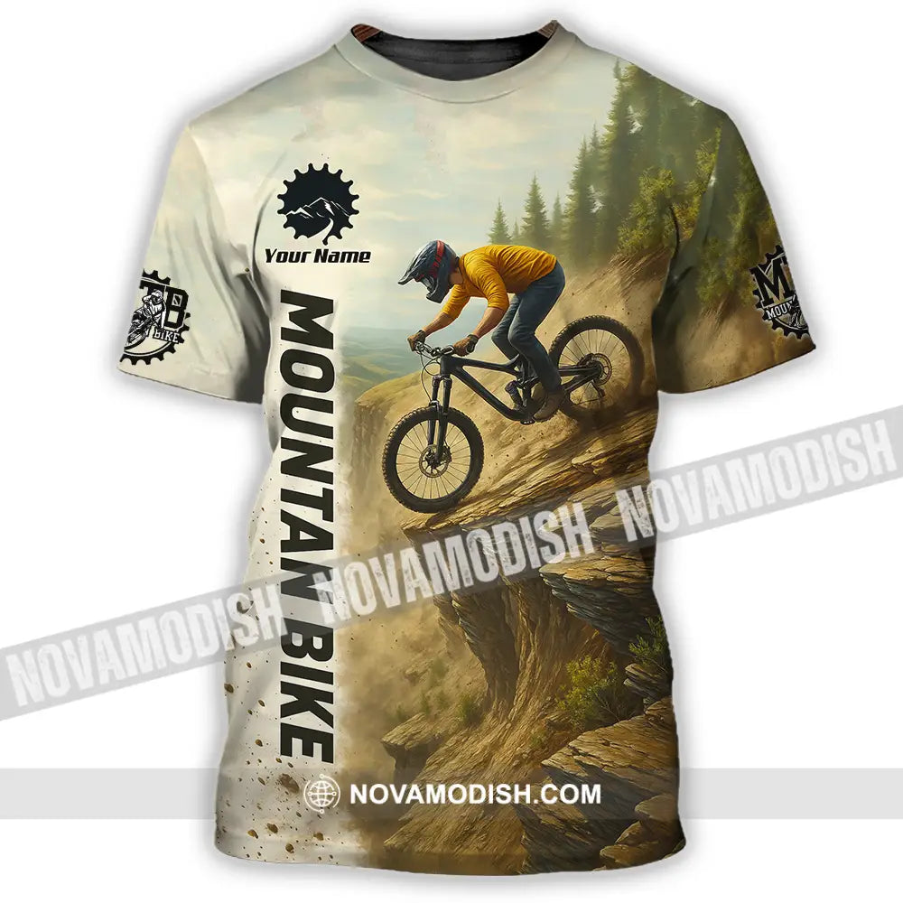 Unisex Shirt - Custom Mountain Bike Shirt T-Shirt / S T-shirt