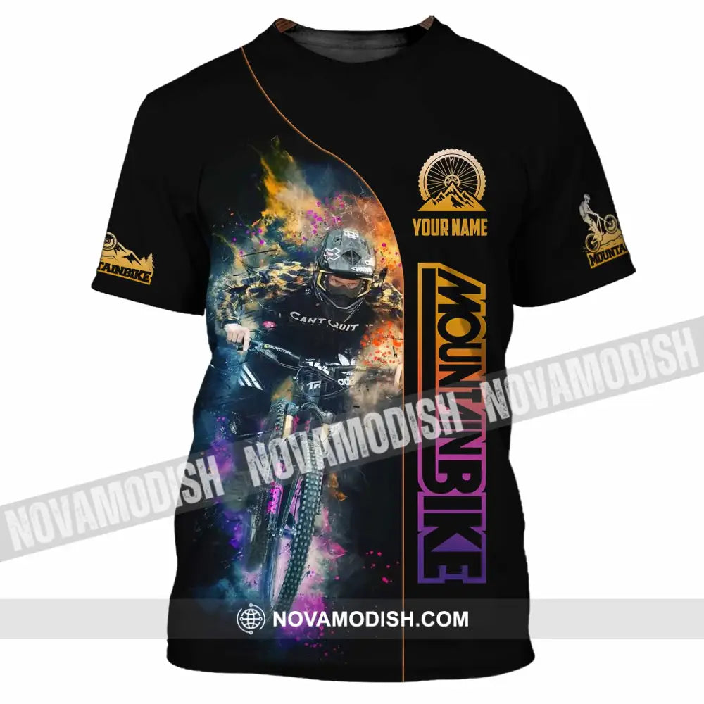 Unisex Shirt - Custom Mountain Bike Shirt T-Shirt / S T-shirt