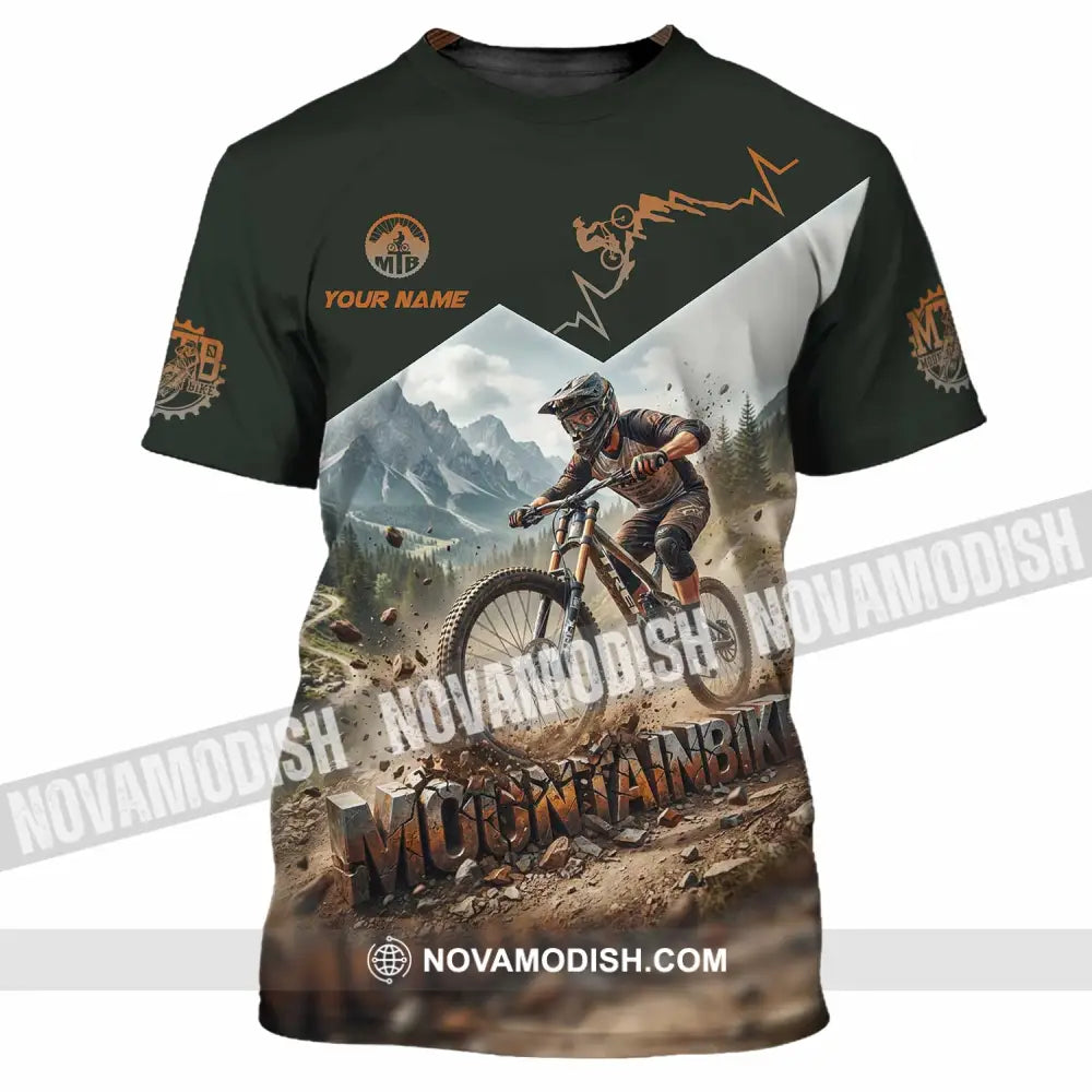 Unisex Shirt - Custom Mountain Bike Shirt - T-Shirt / S - T-shirt