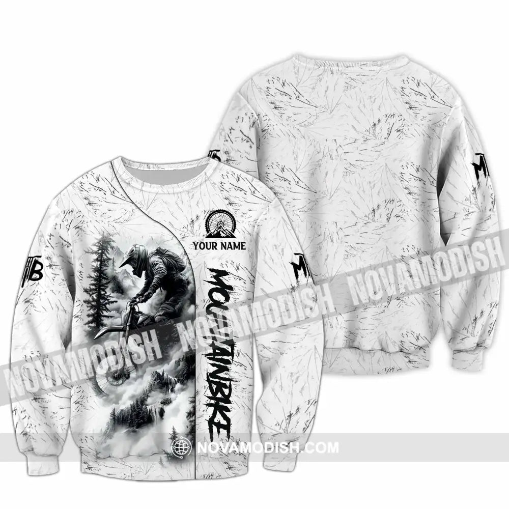 Unisex Shirt - Custom Moutain Bike 3D Shirt Long Sleeve / S T-shirt