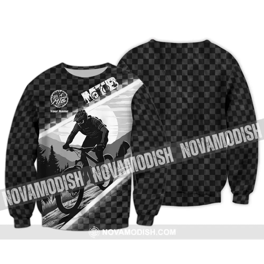 Unisex Shirt - Custom MTB Shirt Long Sleeve / S T-shirt