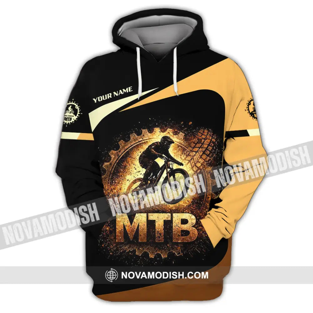 Unisex Shirt - Custom MTB Mountain Bike 3D Shirt Hoodie / S T-shirt