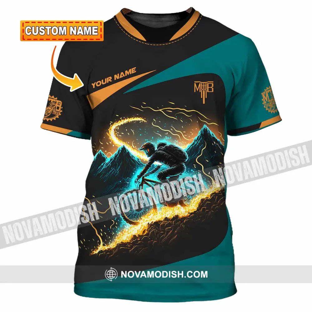 Unisex Shirt - Custom MTB Mountain Bike Shirt T-shirt