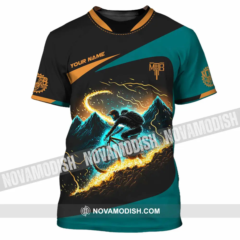 Unisex Shirt - Custom MTB Mountain Bike Shirt T-Shirt / S T-shirt