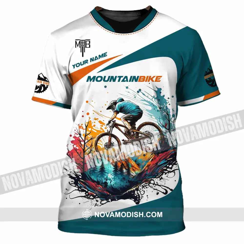 Unisex Shirt - Custom MTB Mountain Bike Shirt T-Shirt / S T-shirt