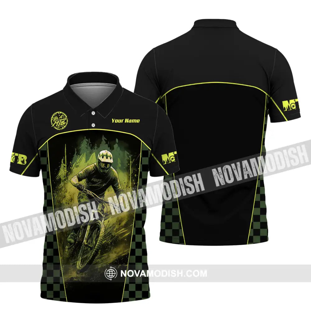 Unisex Shirt - Custom MTB Shirt Polo Shirt / S T-shirt