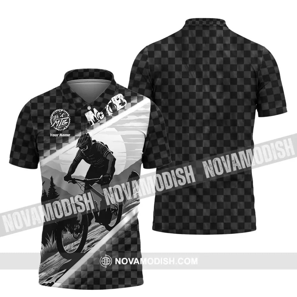 Unisex Shirt - Custom MTB Shirt Polo Shirt / S T-shirt