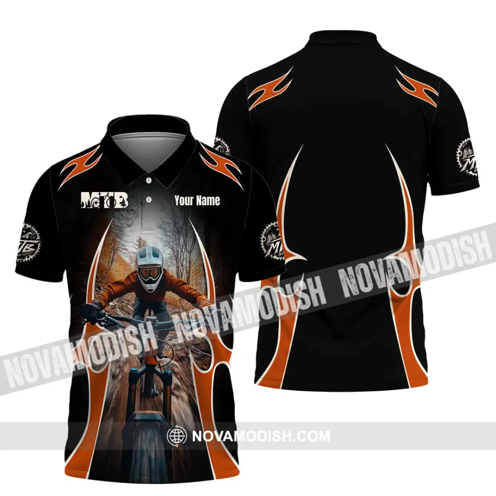 Unisex Shirt - Custom MTB Shirt Polo Shirt / S T-shirt