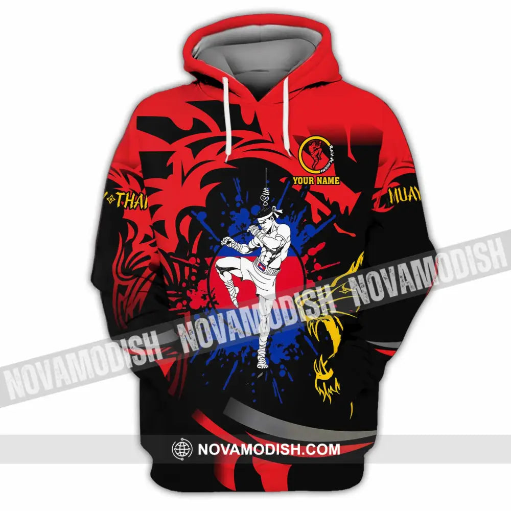 Unisex Shirt - Custom Muay Thai 3D Shirt Hoodie / S T-shirt