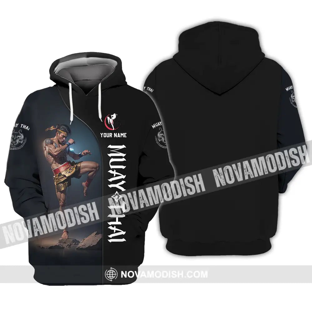 Unisex Shirt - Custom Muay Thai 3D Shirt Hoodie / S T-shirt