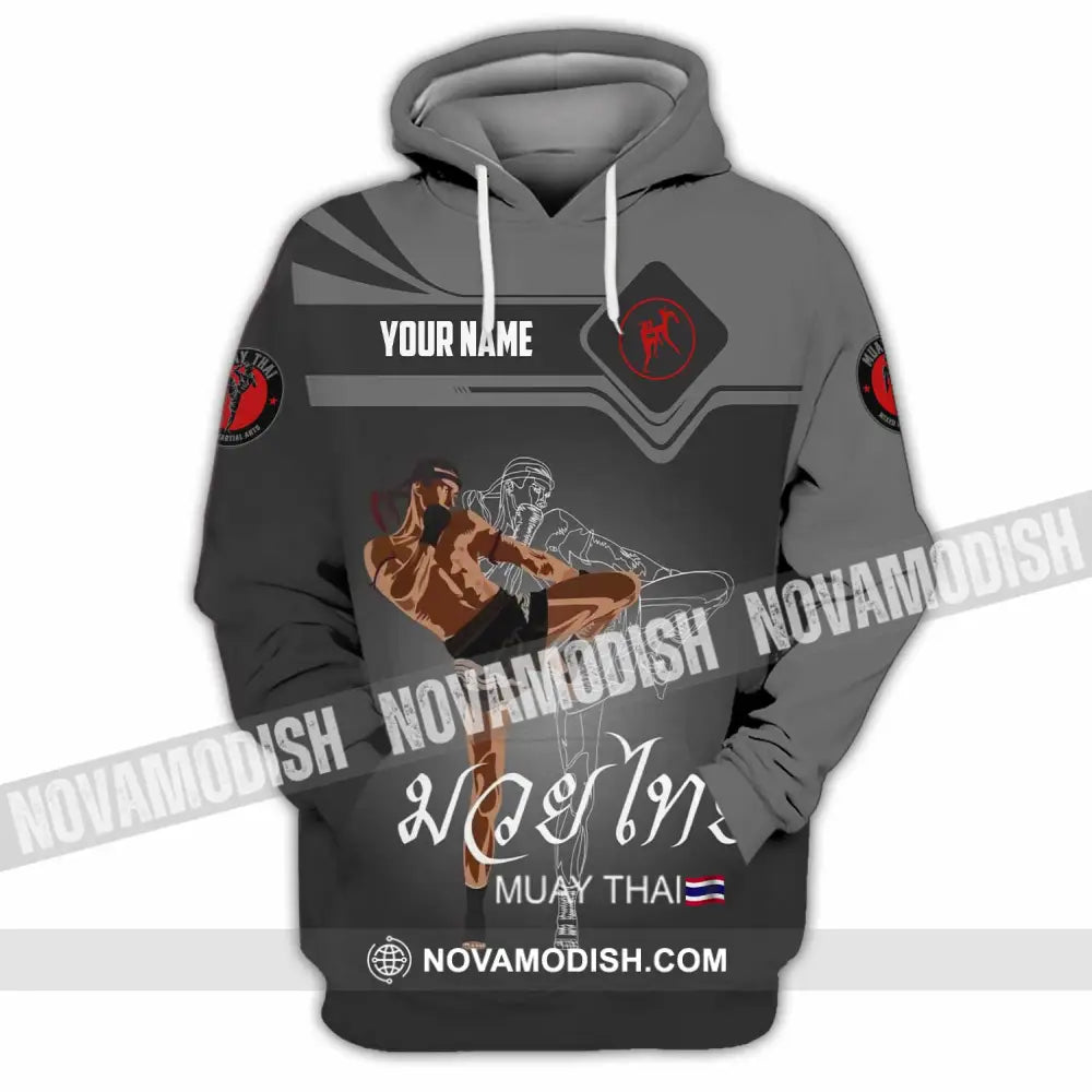 Unisex Shirt - Custom Muay Thai 3D Shirt - Hoodie / S - T-shirt