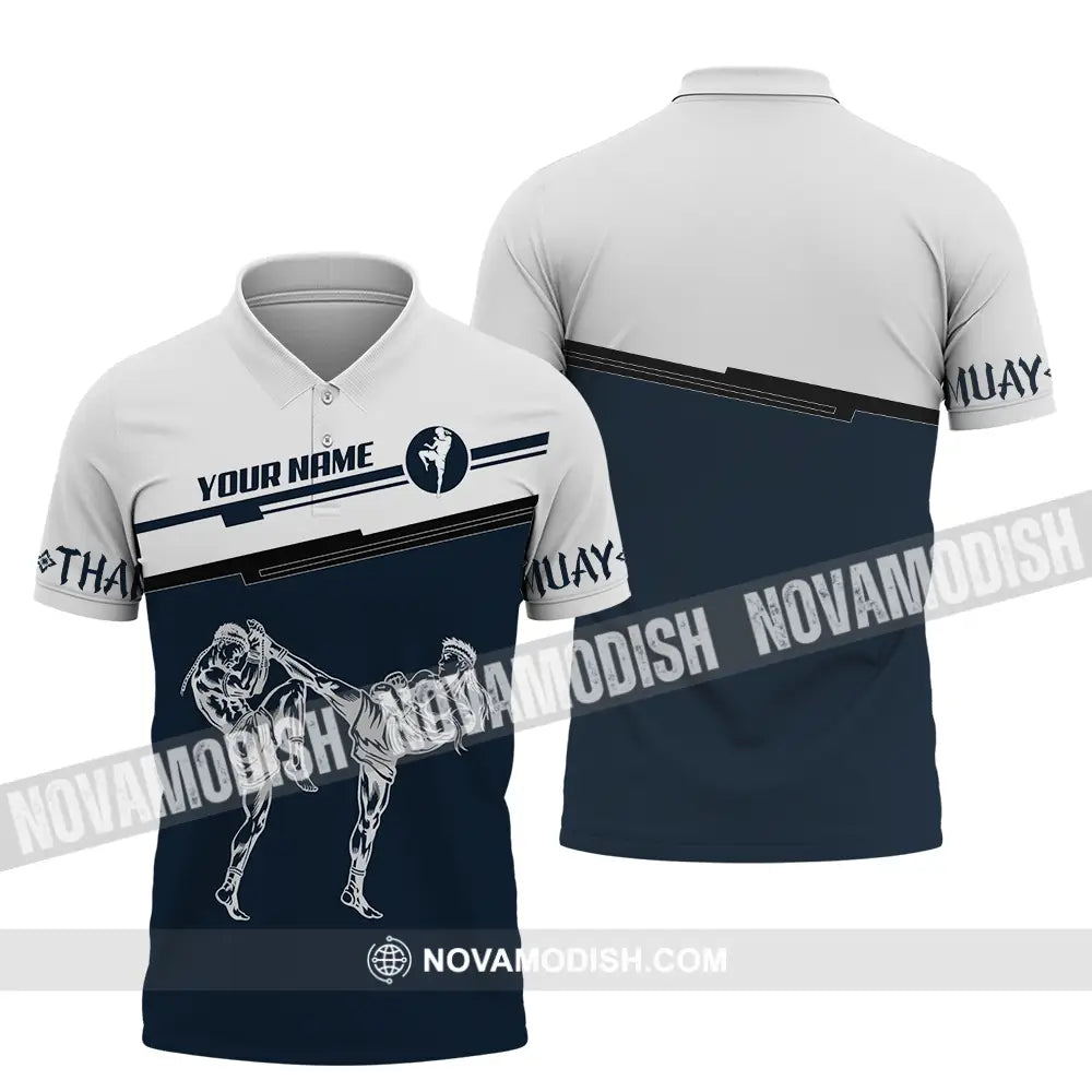 Unisex Shirt - Custom Muay Thai 3D Shirt Polo Shirt / S T-shirt