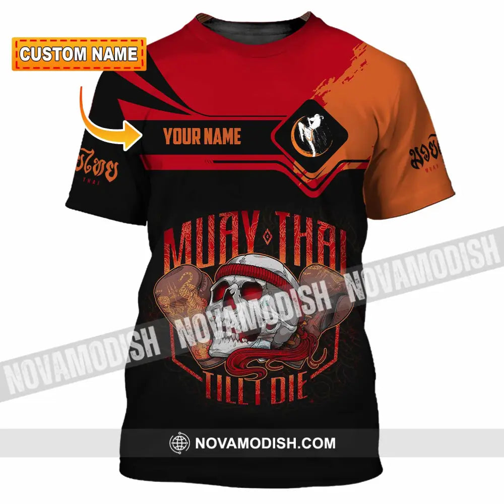 Unisex Shirt - Custom Muay Thai 3D Shirt T-shirt