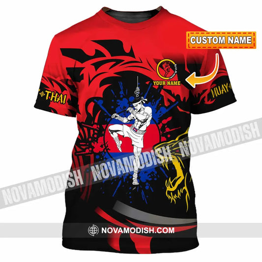 Unisex Shirt - Custom Muay Thai 3D Shirt T-shirt