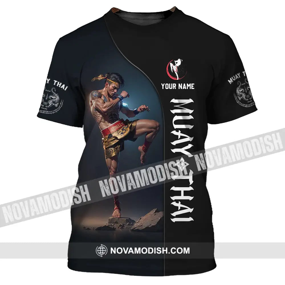 Unisex Shirt - Custom Muay Thai 3D Shirt T-Shirt / S T-shirt