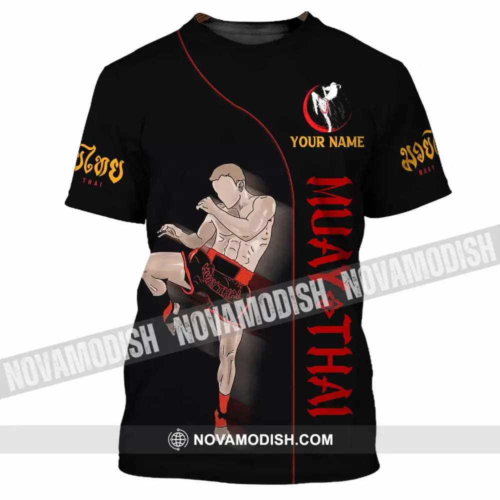 Unisex Shirt - Custom Muay Thai 3D Shirt T-Shirt / S T-shirt