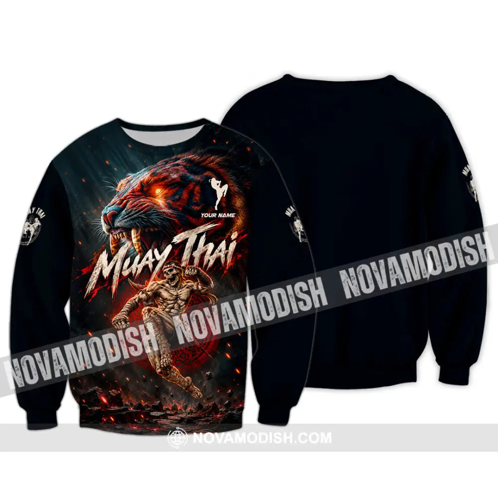 Unisex Shirt - Custom Muay Thai Shirt - Long Sleeve / S - T-shirt