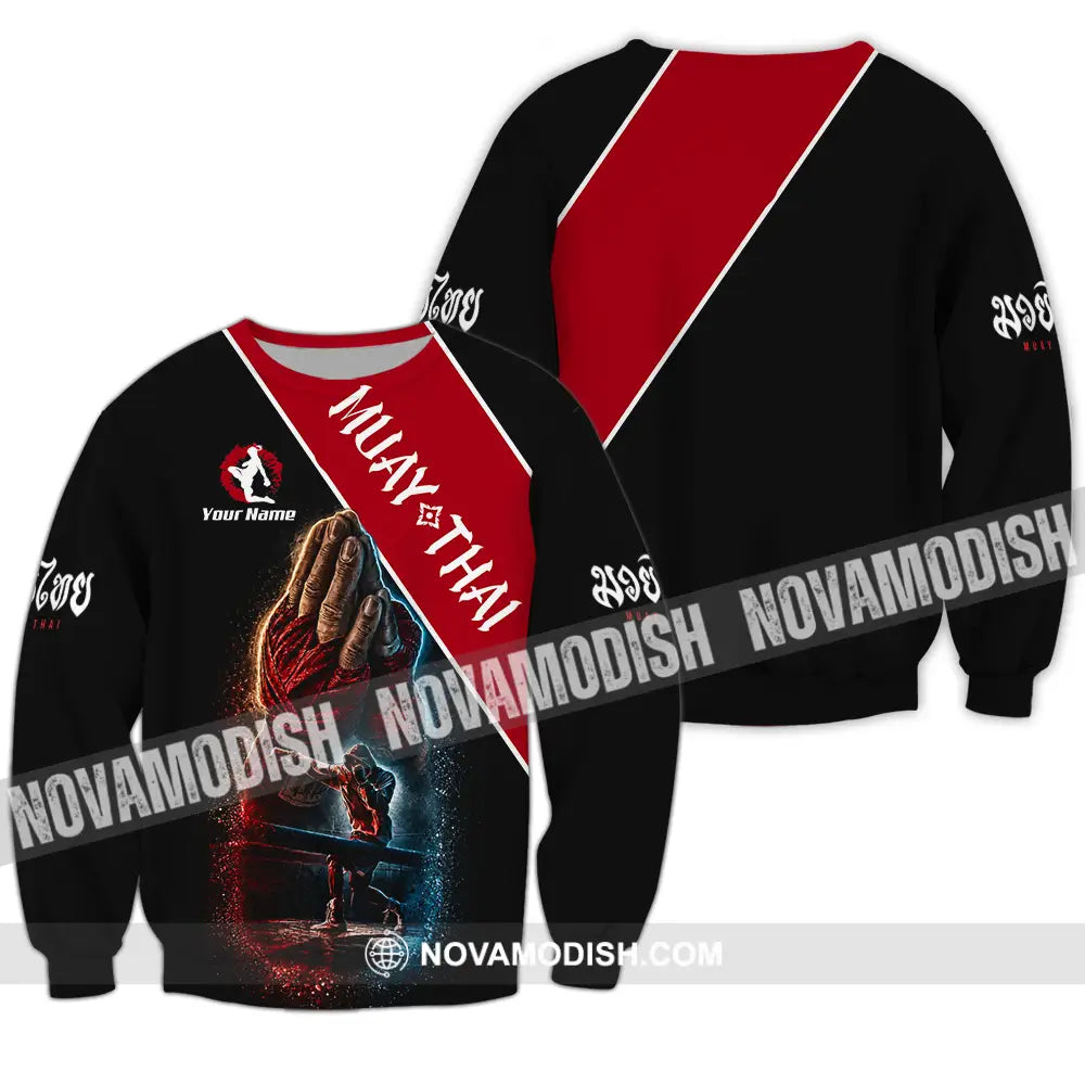 Unisex Shirt - Custom Muay Thai Shirt - Long Sleeve / S - T-shirt