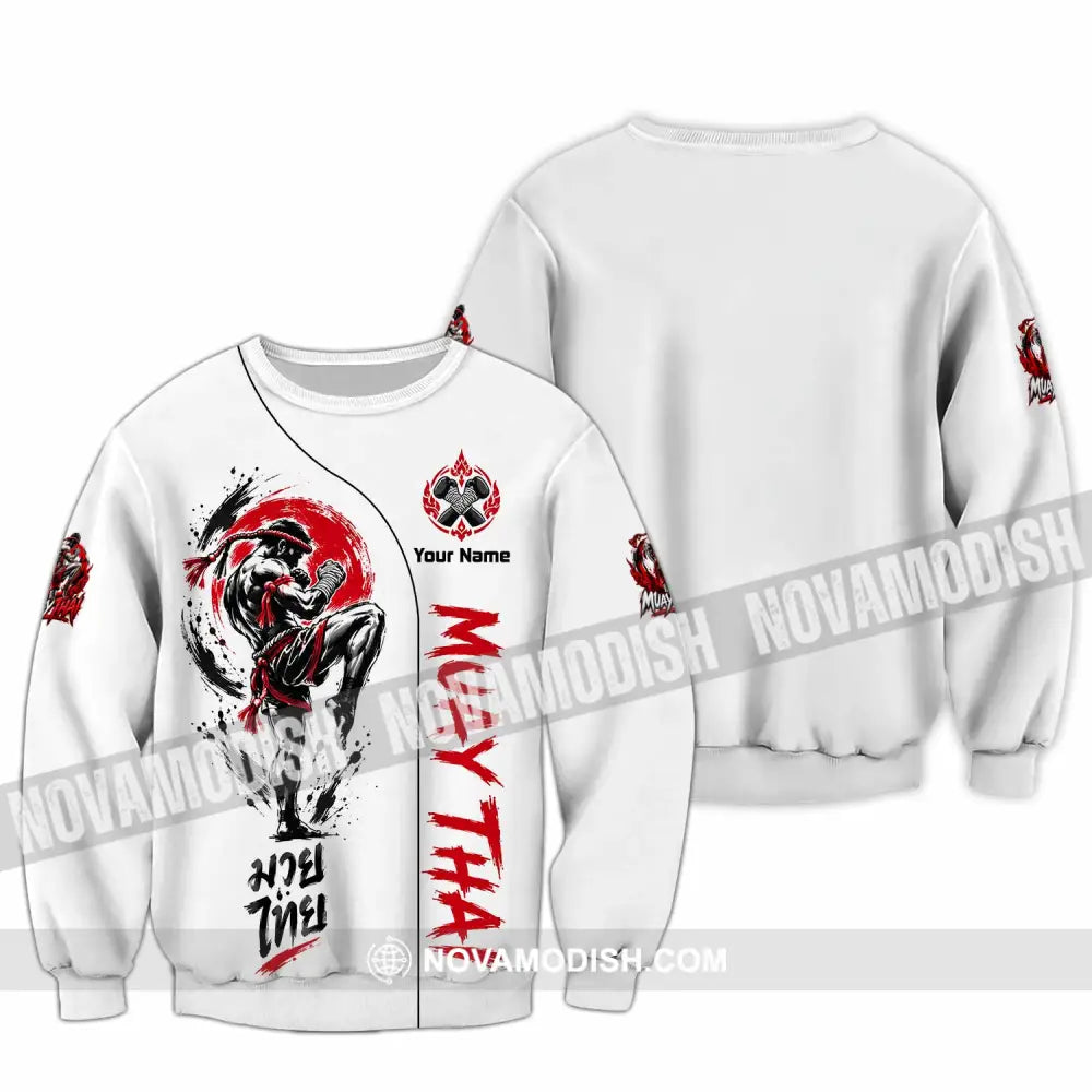 Unisex Shirt - Custom Muay Thai Shirt - Long Sleeve / S - T-shirt