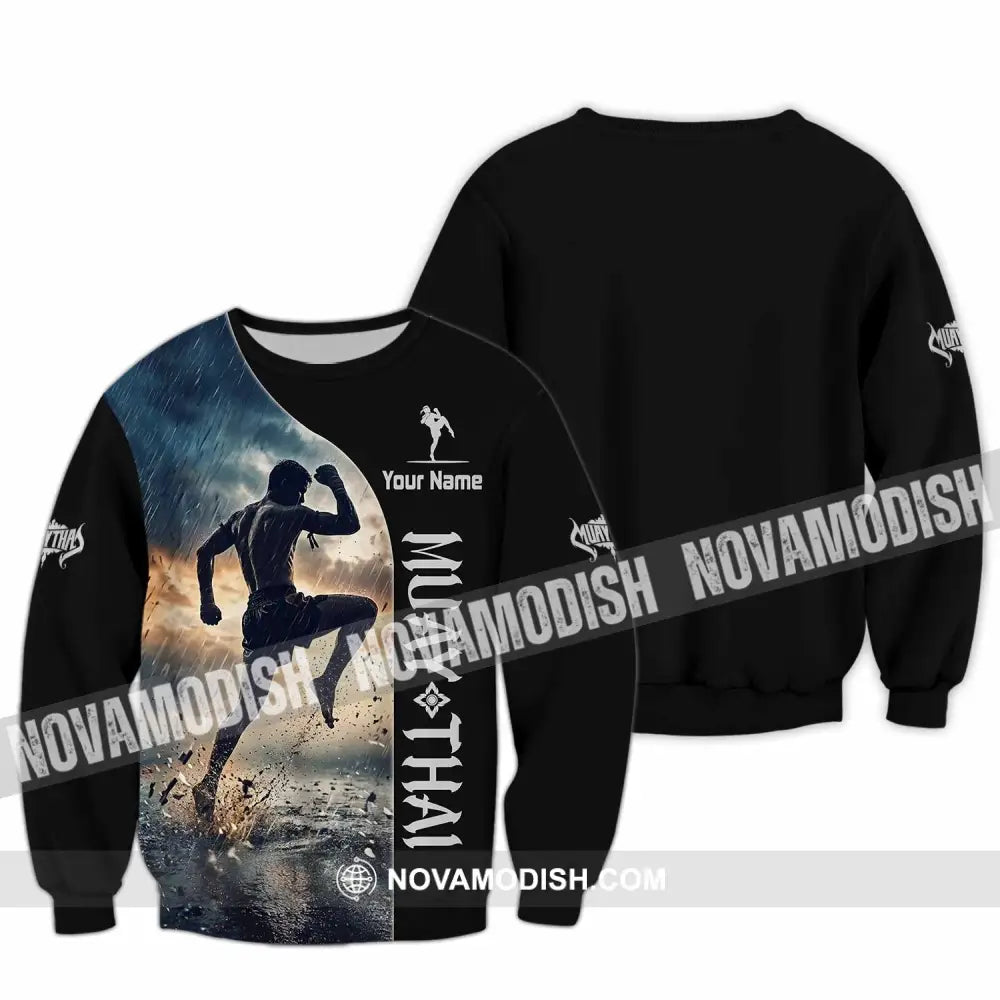 Unisex Shirt - Custom Muay Thai Shirt - Long Sleeve / S - T-shirt