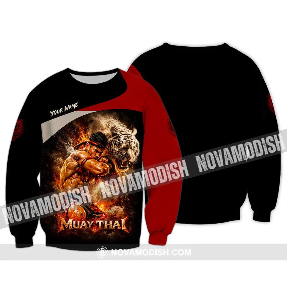 Unisex Shirt - Custom Muay Thai Shirt - Long Sleeve / S - T-shirt