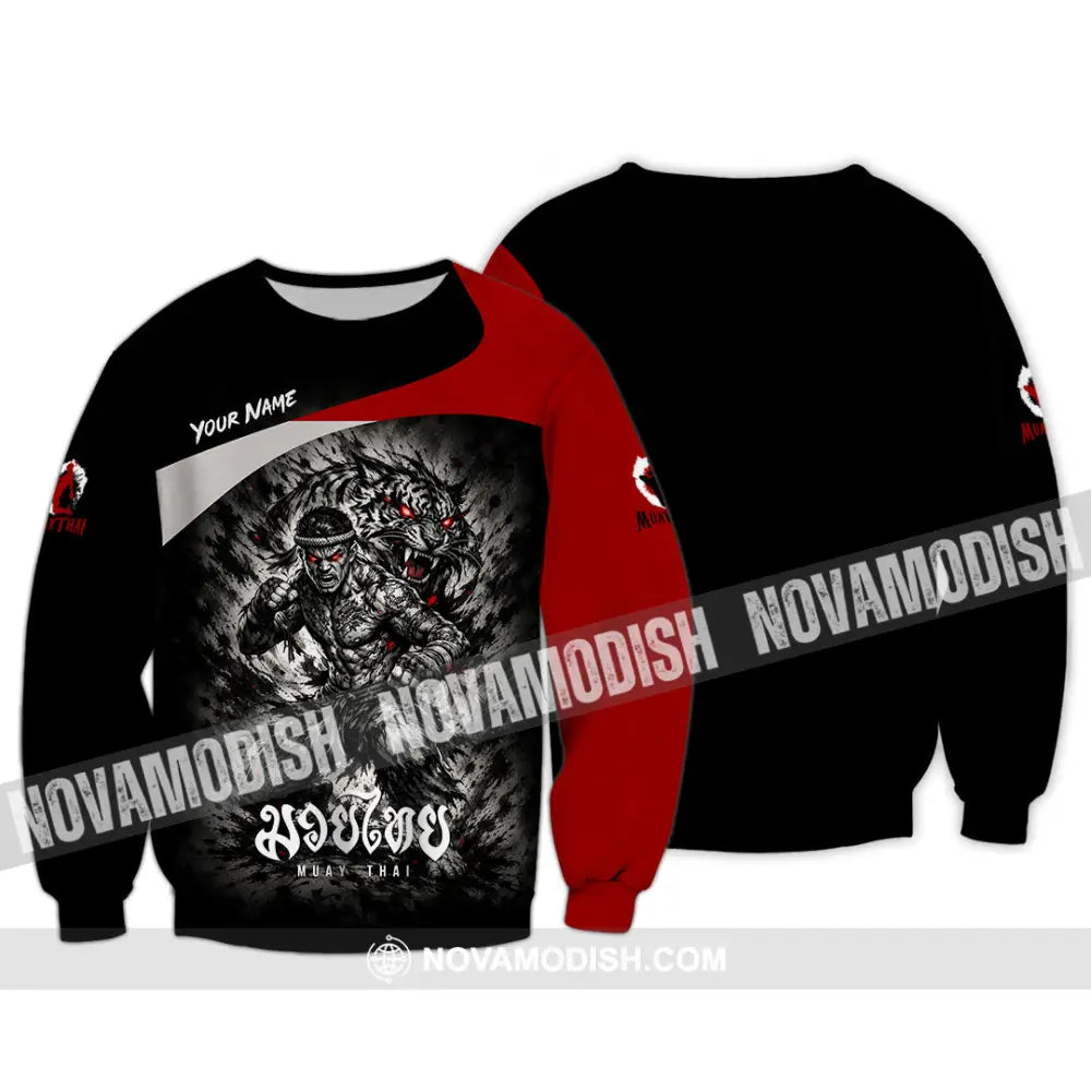 Unisex Shirt - Custom Muay Thai Shirt - Long Sleeve / S - T-shirt