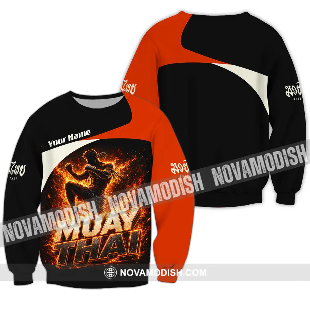 Unisex Shirt - Custom Muay Thai Shirt - Long Sleeve / S - T-shirt