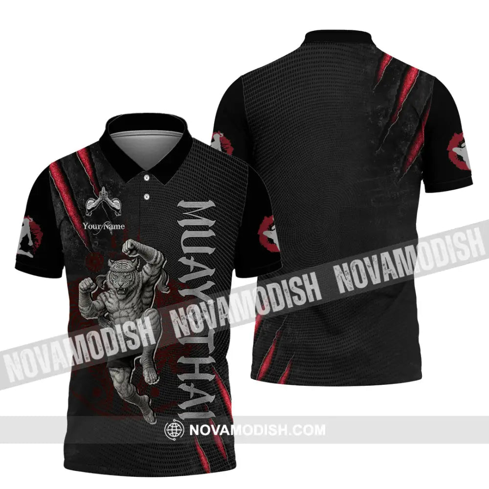 Unisex Shirt - Custom Muay Thai Shirt Polo Shirt / S T-shirt